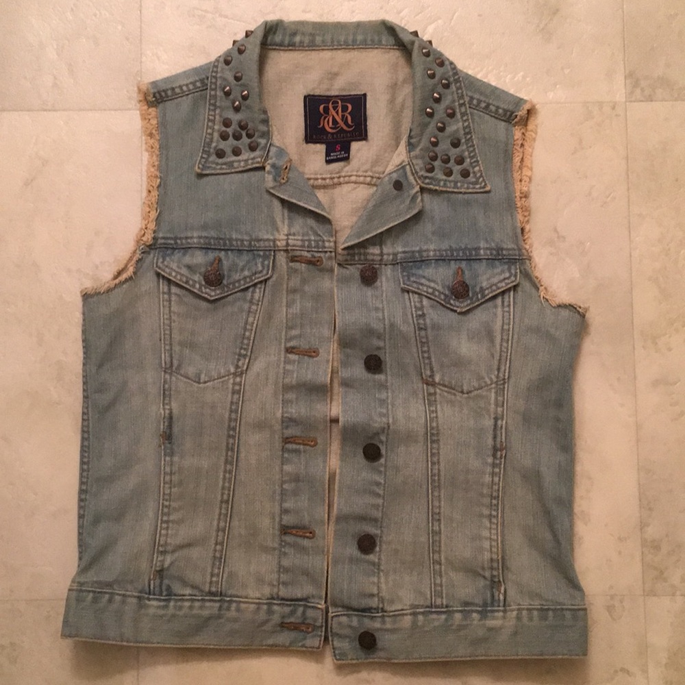 Rock & Republic Jean vest